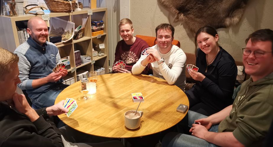 Gezelligheid in de accommodatie van Zweden